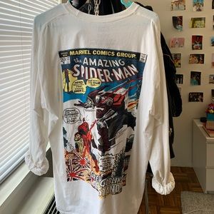 Marvel t-shirt dress/ long sleeve